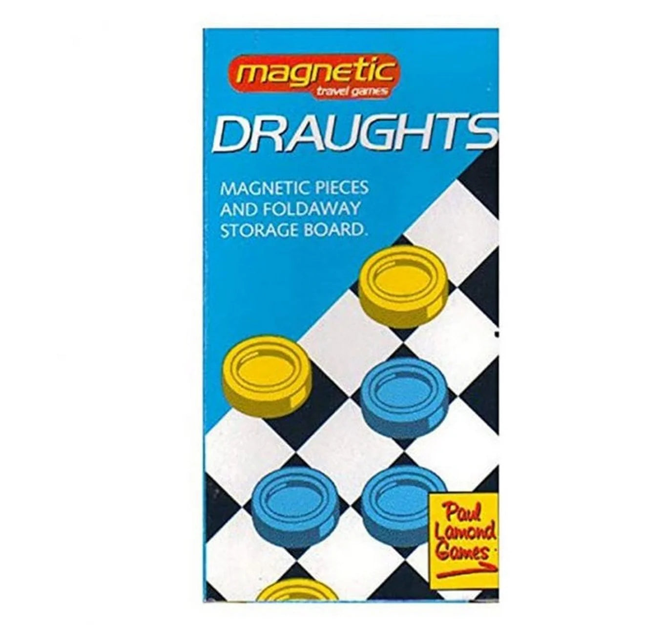 Magnetic Travel Draughts Game