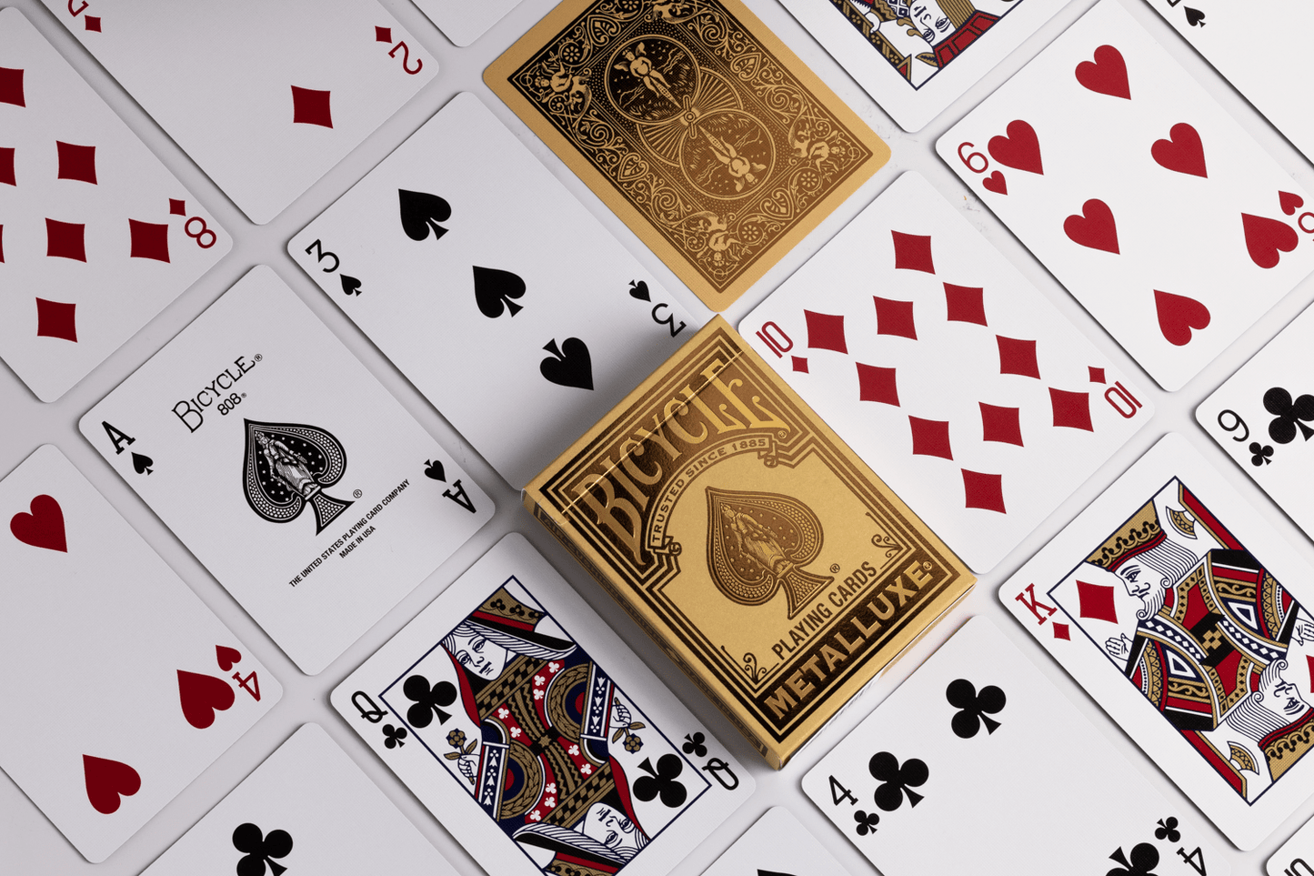 Playing Cards: Bicycle Metalluxe Gold
