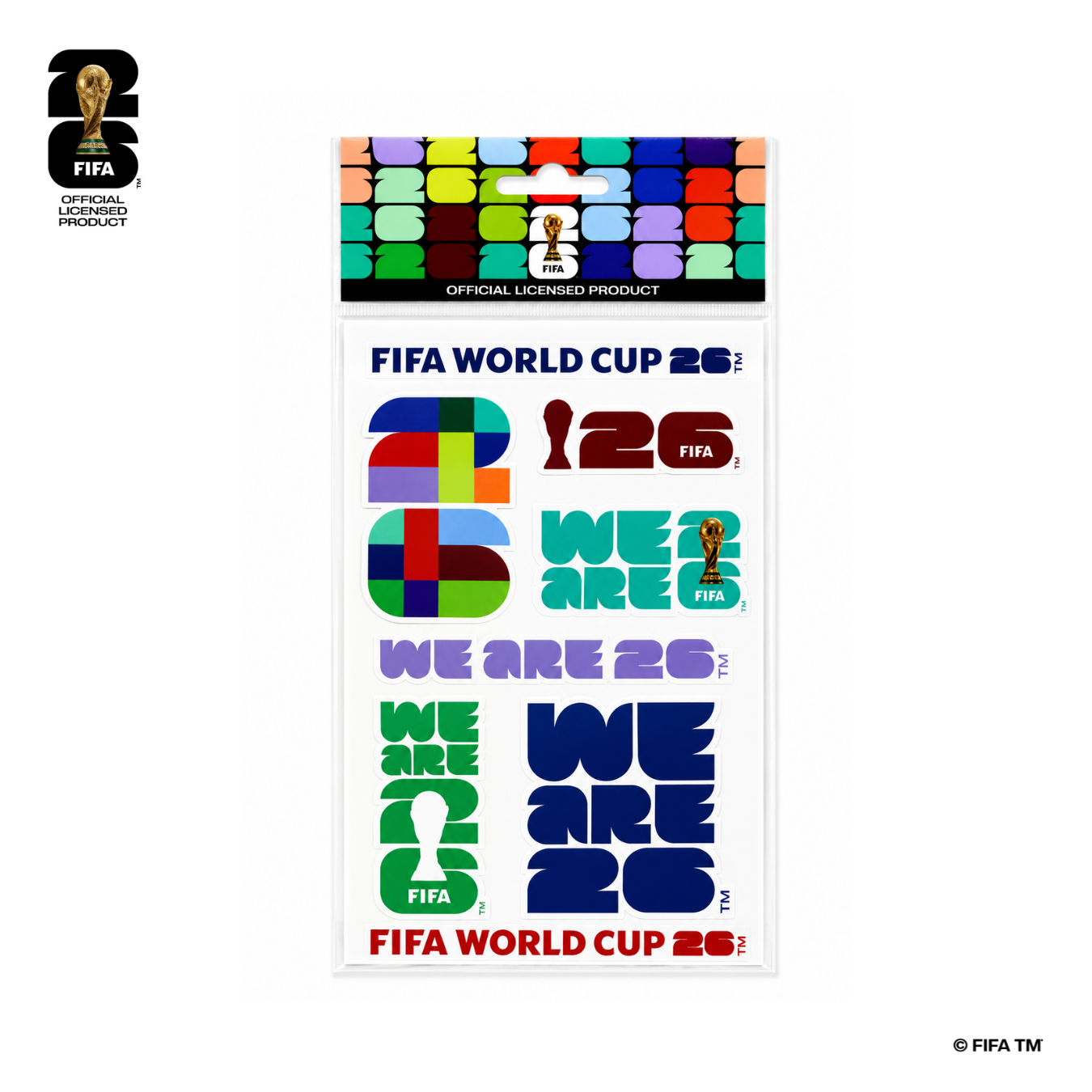 FIFA World Cup 2026™️ Official Licensed Product | Sticker pack