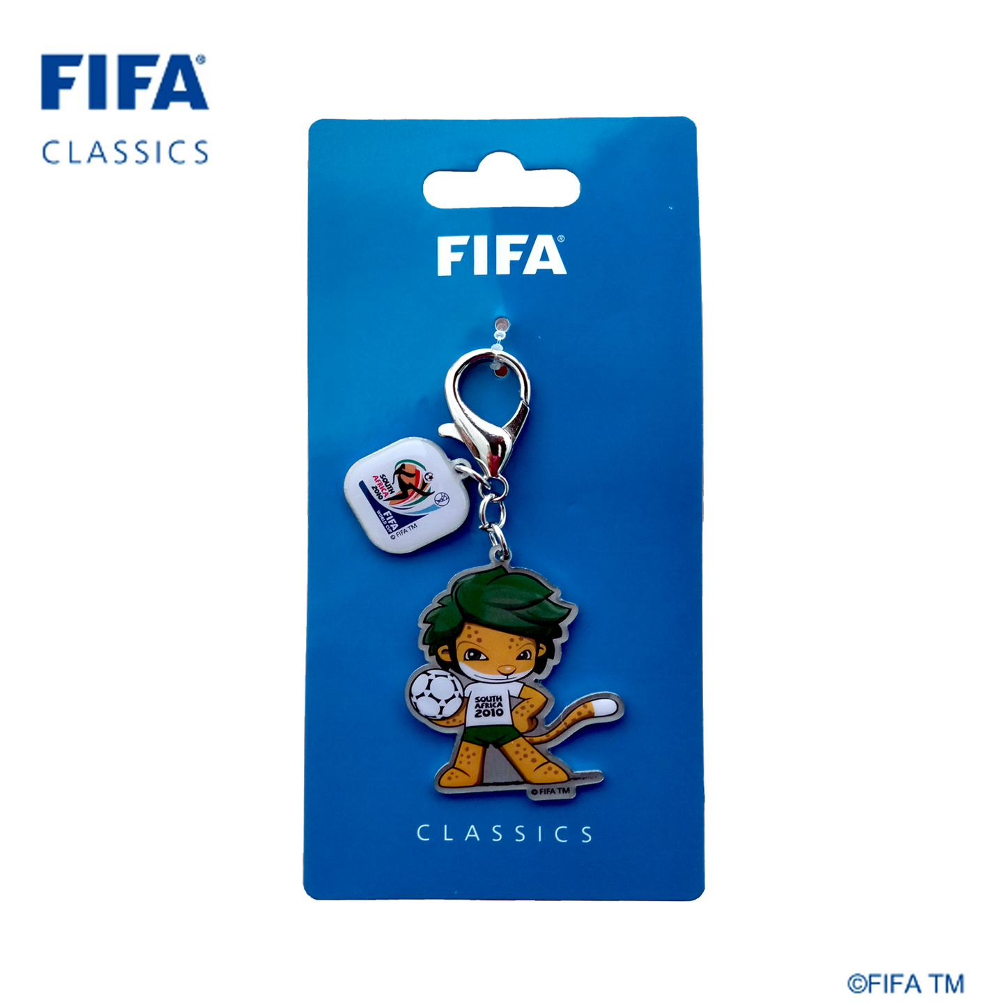 Mascot keychain with Poster Sticker|South Africa - 2010 | FFC-KC-0007-2010