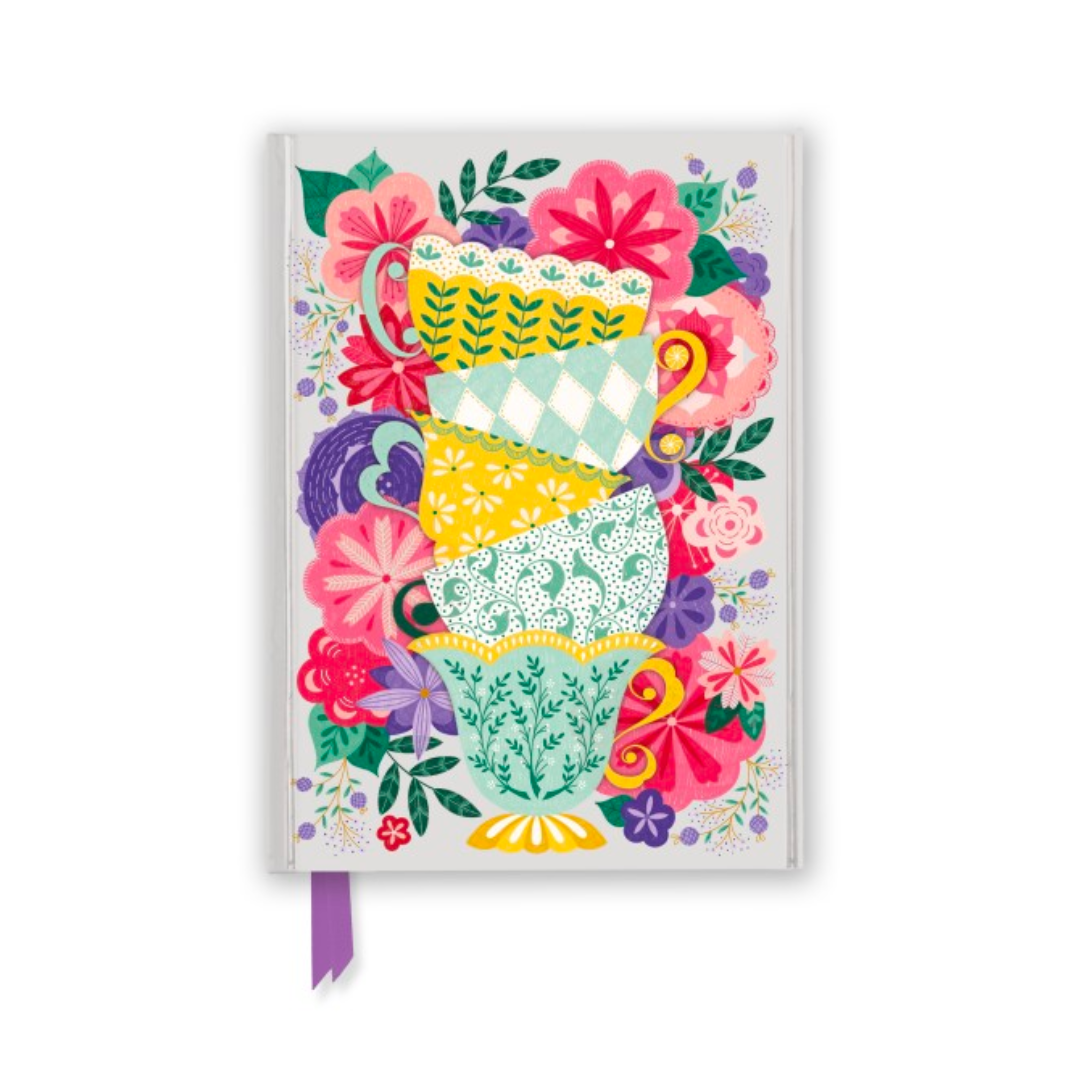 Jenny Zemanek: Teacups (Foiled Journal)