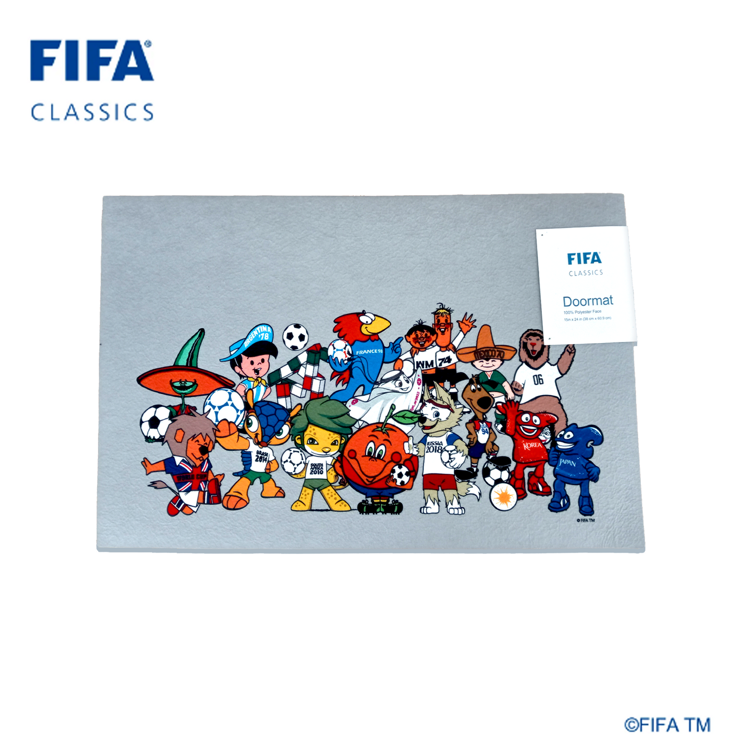 Historical Mascot Bathmat Notebook| FFC-BA-0003