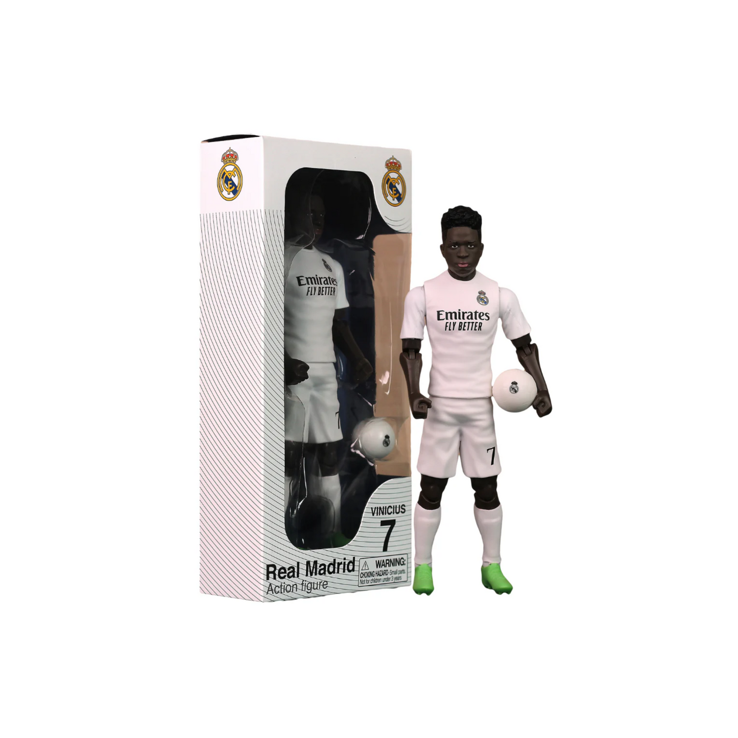 SOCKERS Real Madrid Vinicius Collectible Soccer Action Figure