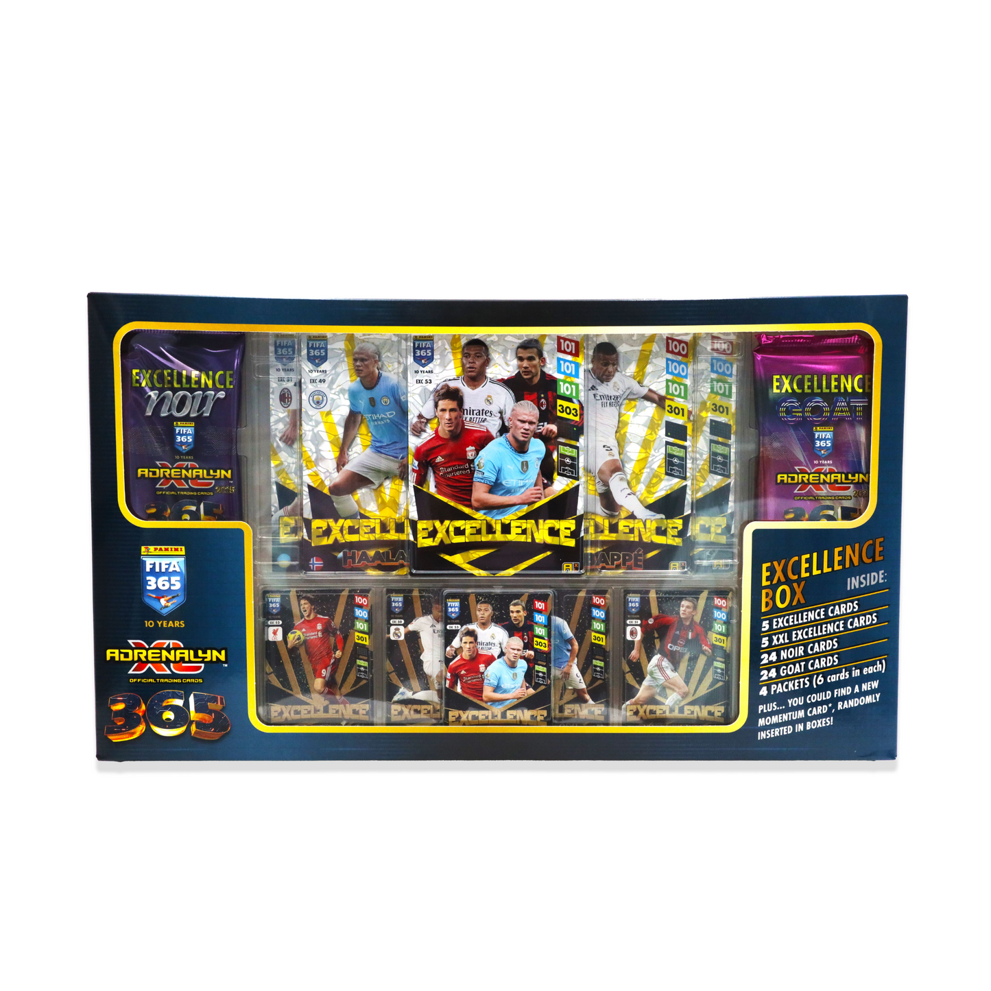 BLISTER CARDS SET BOX EXCELLENCE PANINI FIFA 365