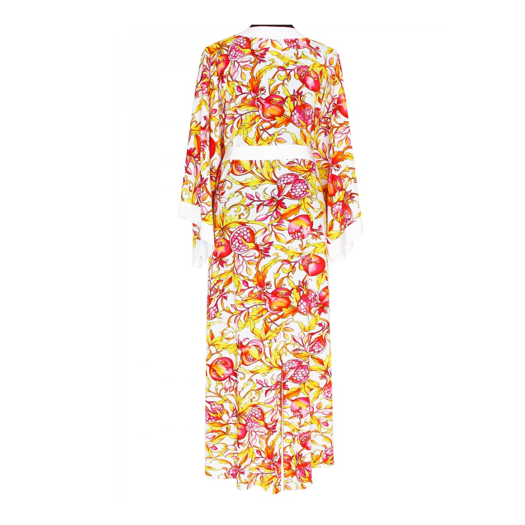 Euphoria – Forbidden Fruit Maxi Split Kaftan (Off-White)