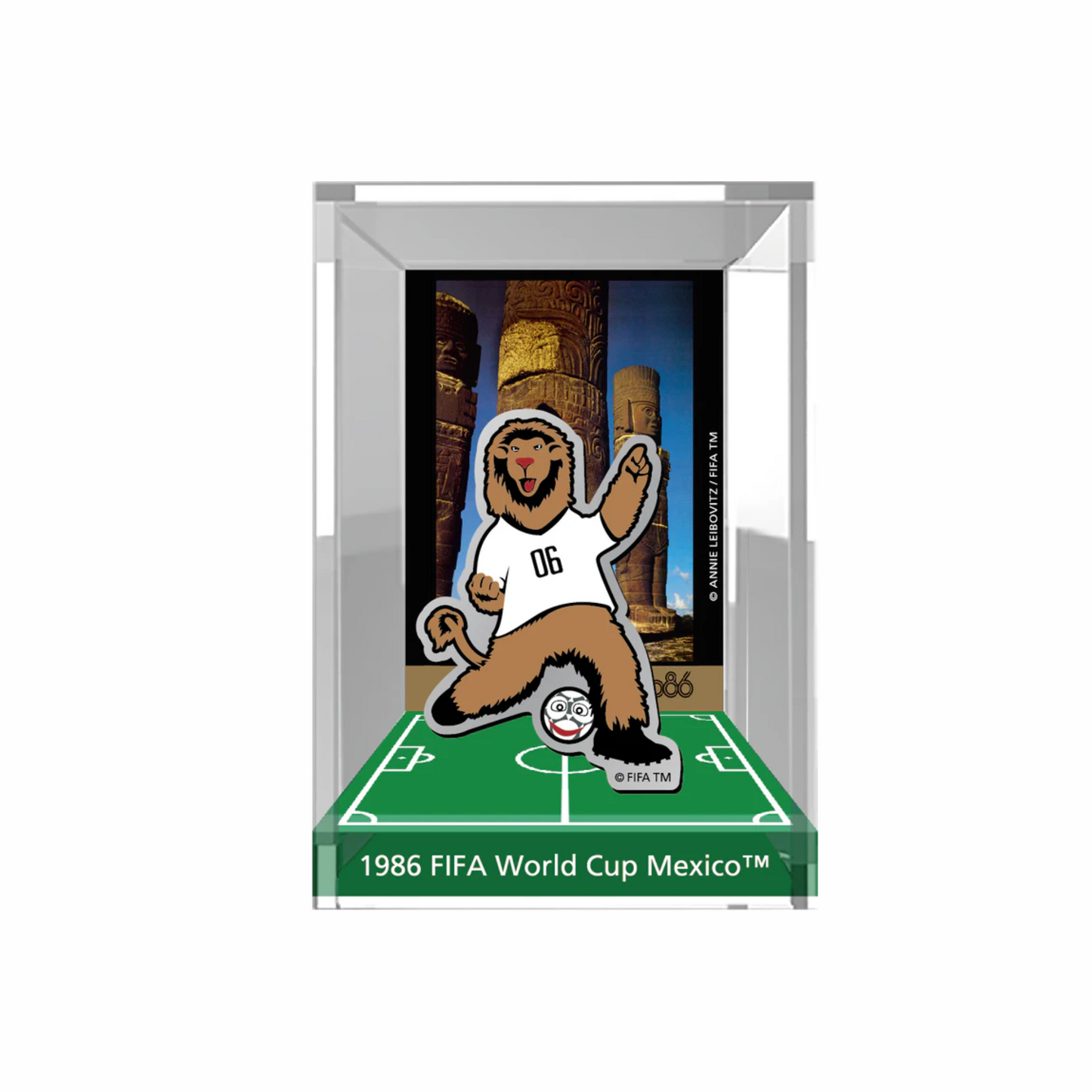 Mascot Pin in Display Box - 1986