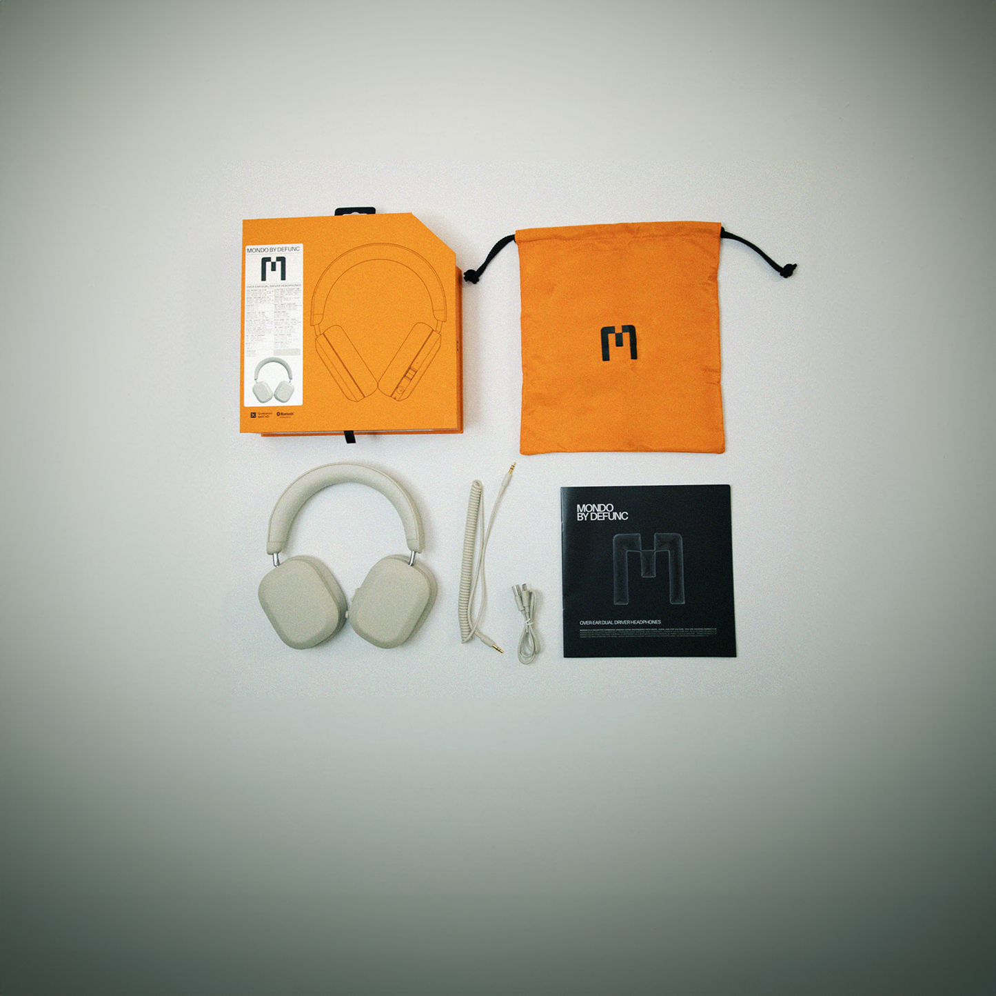 Mondo by Defunc Over-Ear Headphone - Greige