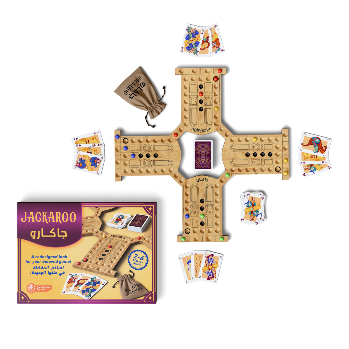 Jackaroo: 2-6 Players