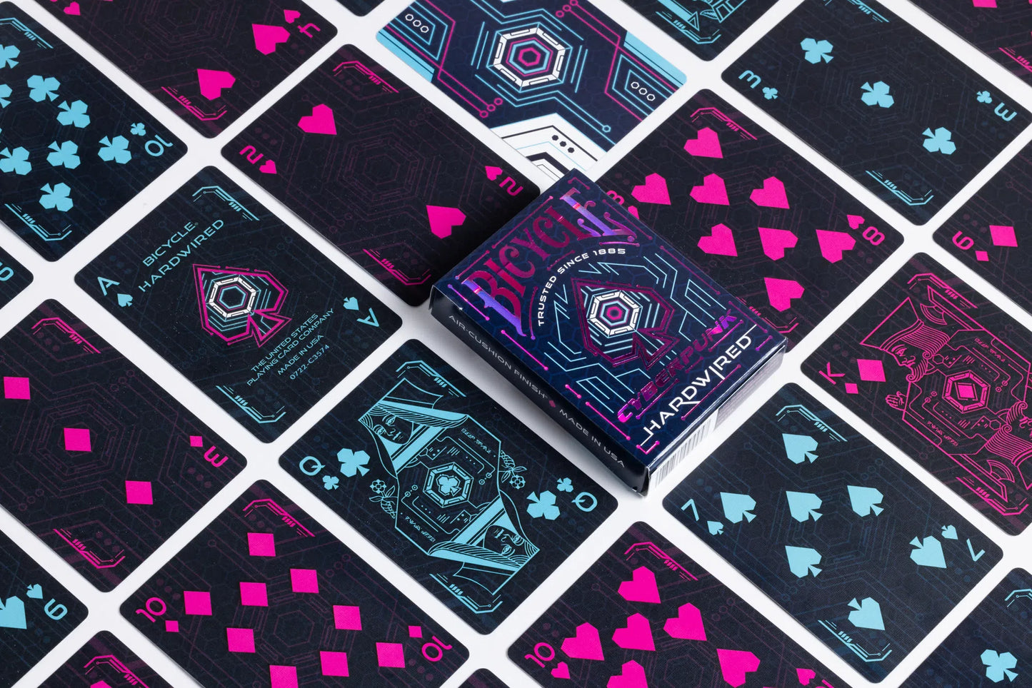 Playing Cards: Bicycle - CyberPunk: Hardwire