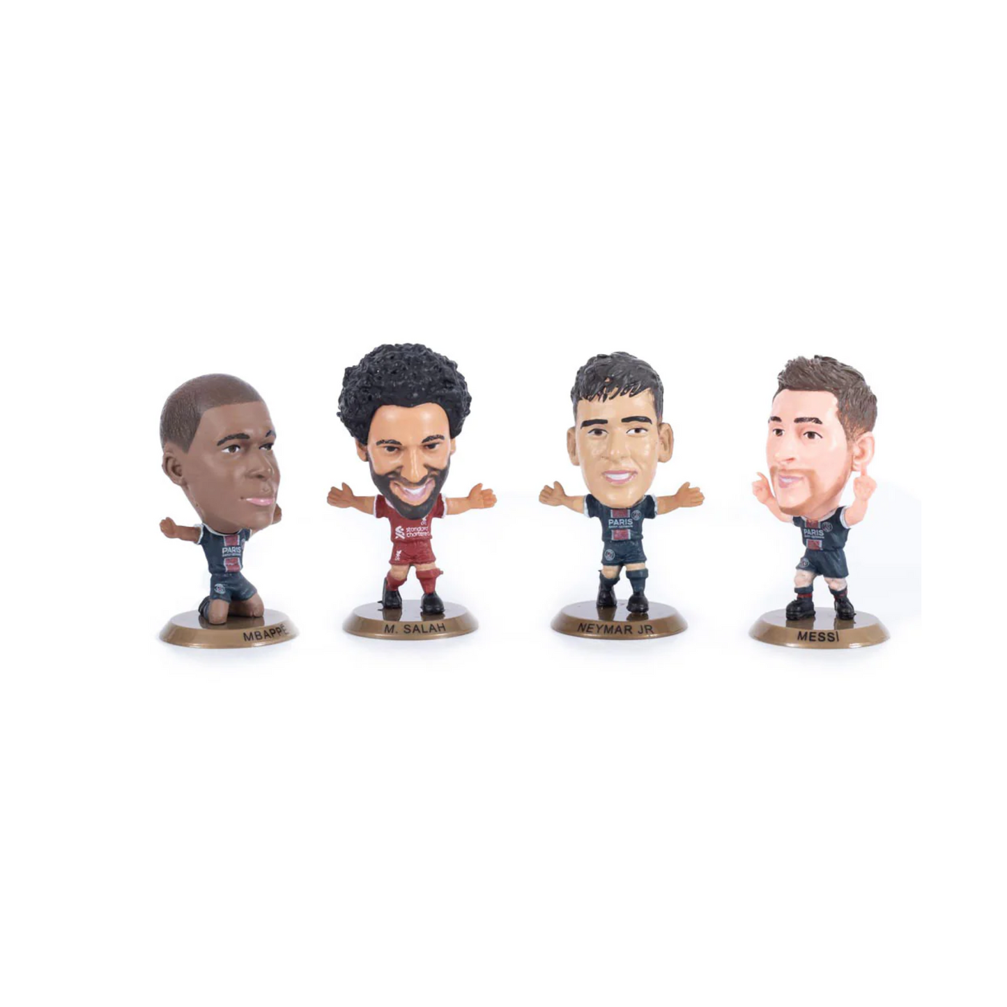 World's 4 Best Player Blister Pack- Messi/Salah/Mbappe/Neymar