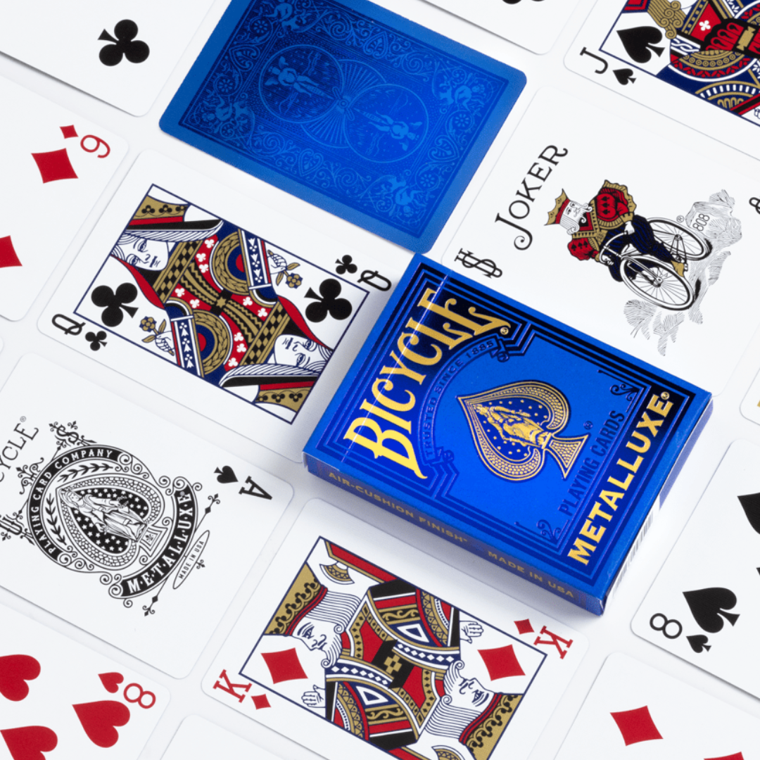 Playing Cards: Bicycle - Metalluxe Blue