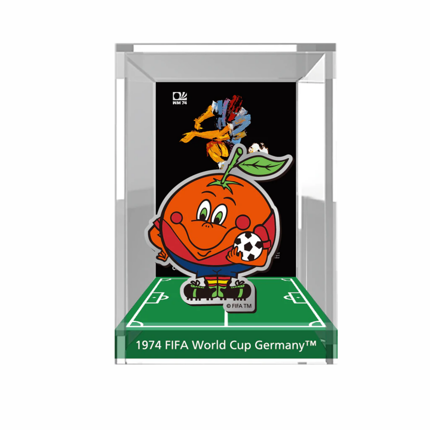 Mascot Pin in Display Box - 1974