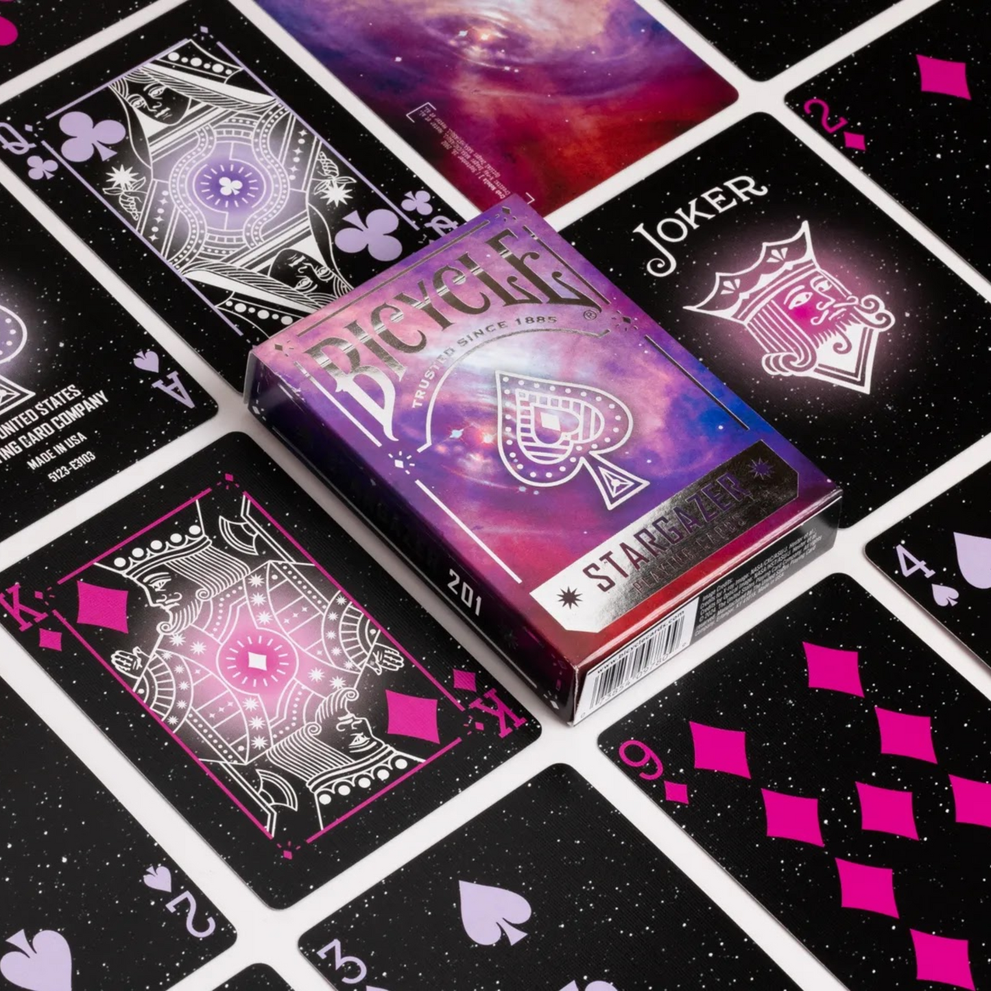Playing Cards: Bicycle - Stargazer 201 (Falling Star)