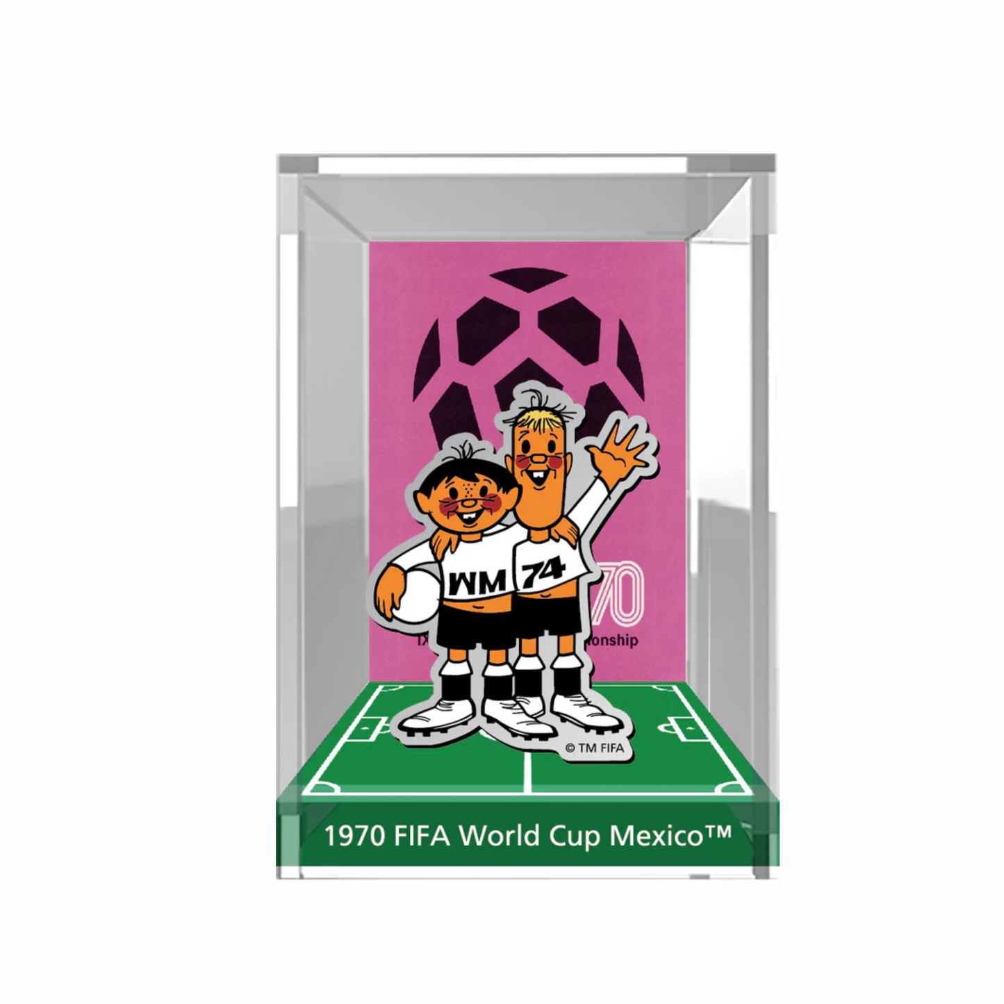 Mascot Pin in Display Box - 1970