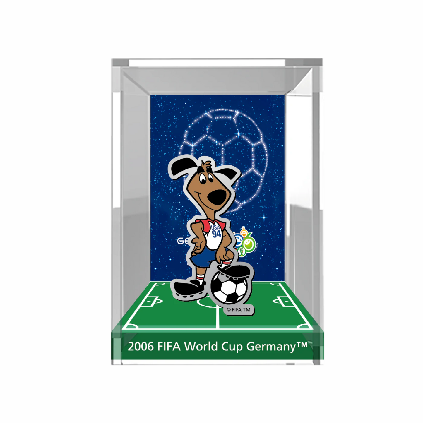 Mascot Pin in Display Box - 2006