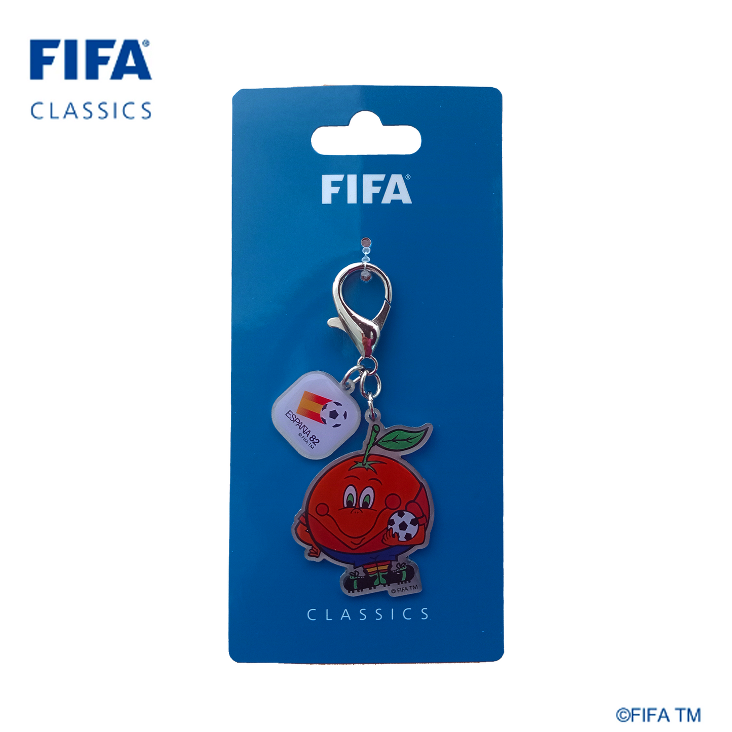 Mascot keychain with Poster Sticker|Spain - 1982 | FFC-KC-0007-1982