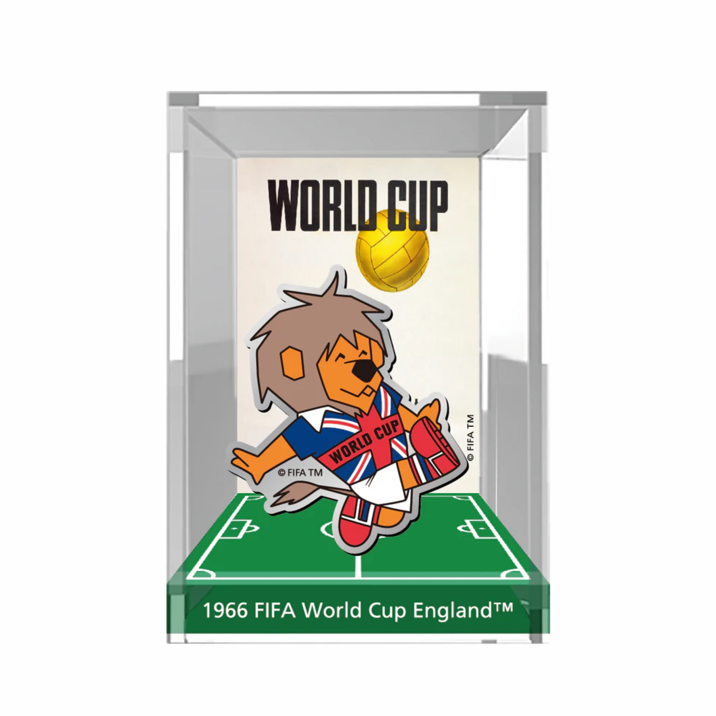Mascot Pin in Display Box - 1966