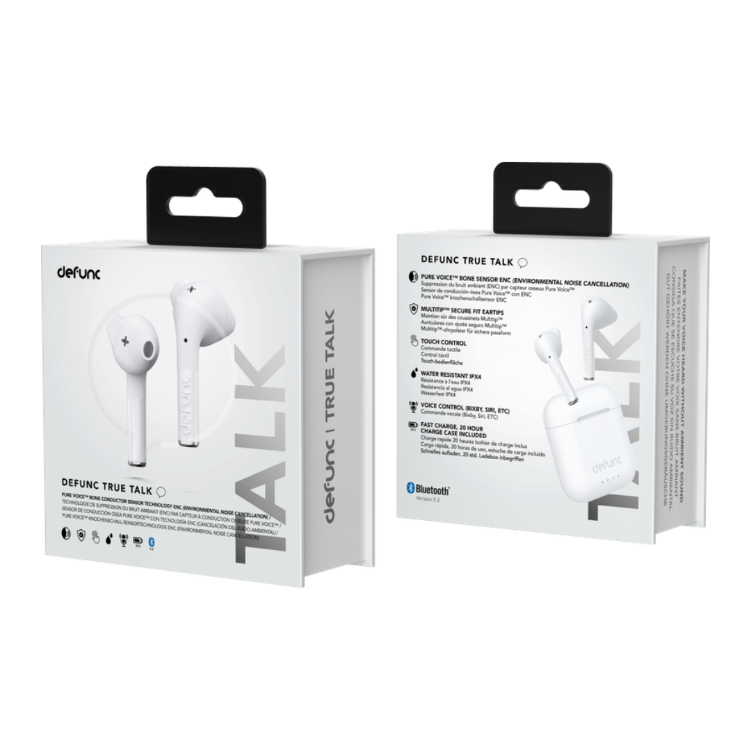 Defunc TRUE TALK - White