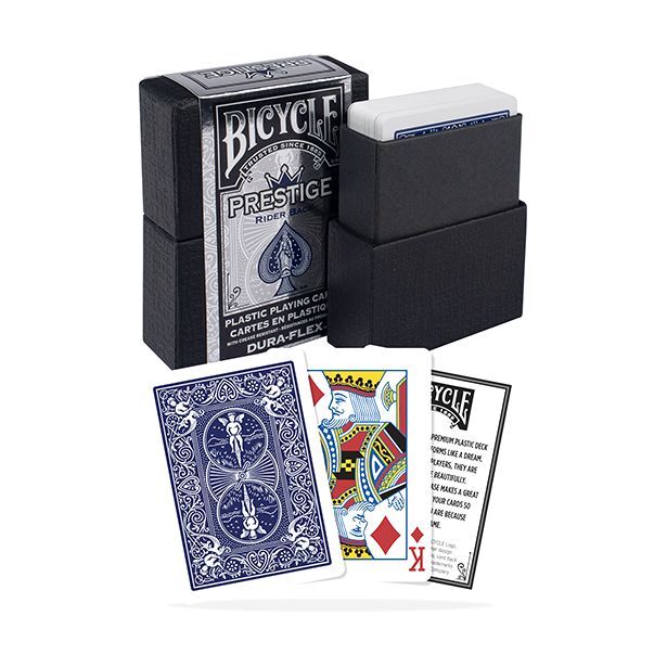 Playing Cards: Bicycle Prestige Rider Back Mix Blue/Red