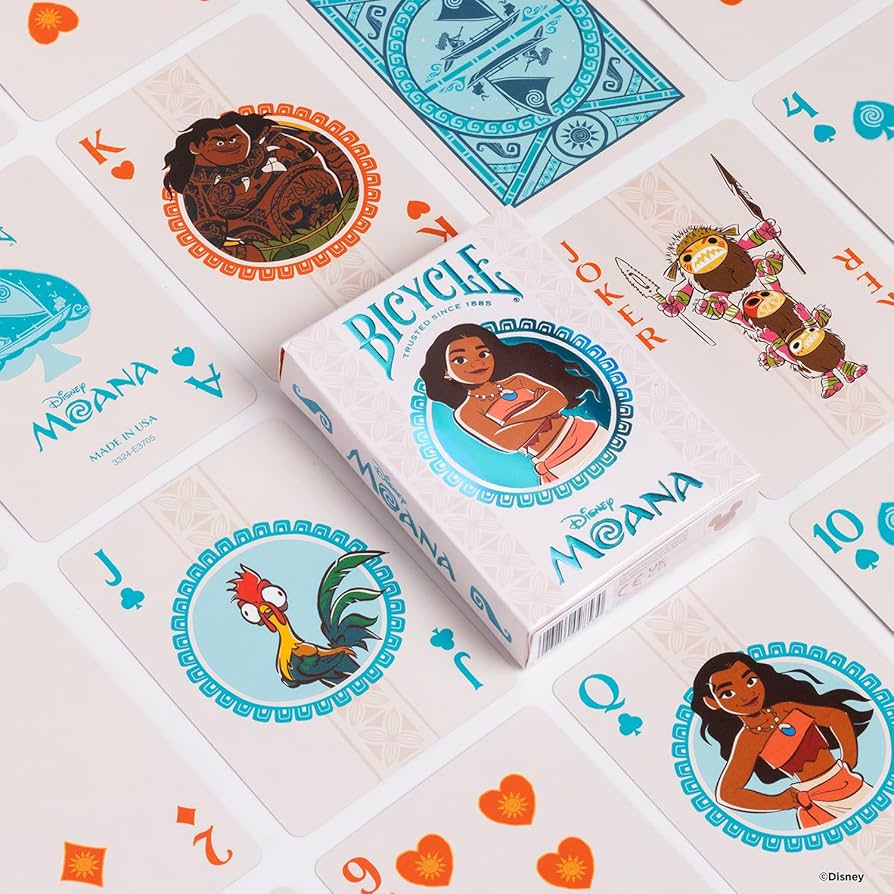 Playing Cards: Bicycle-Disney - Moana