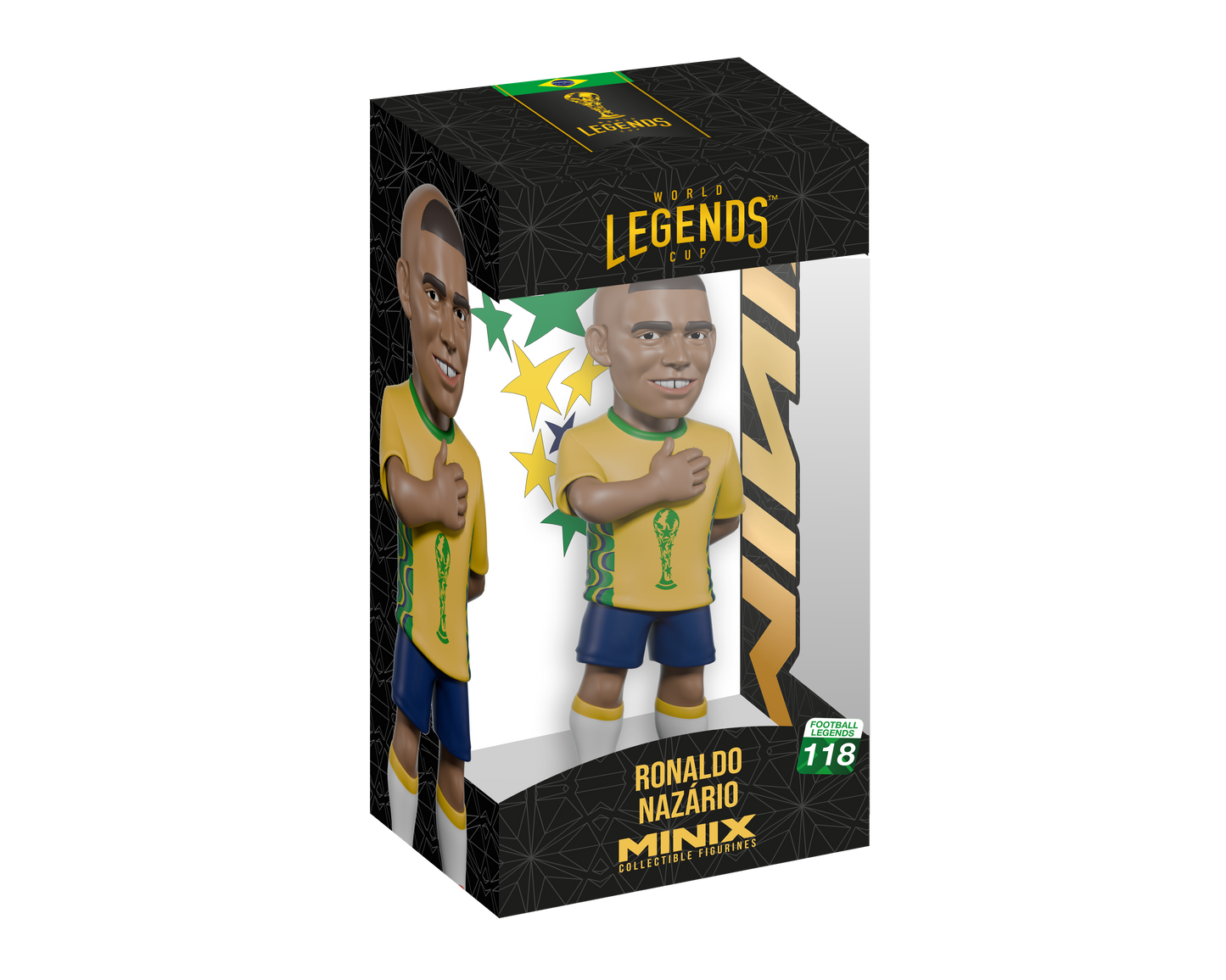 Minix Football Legends Brazil Ronaldo 12 Cm