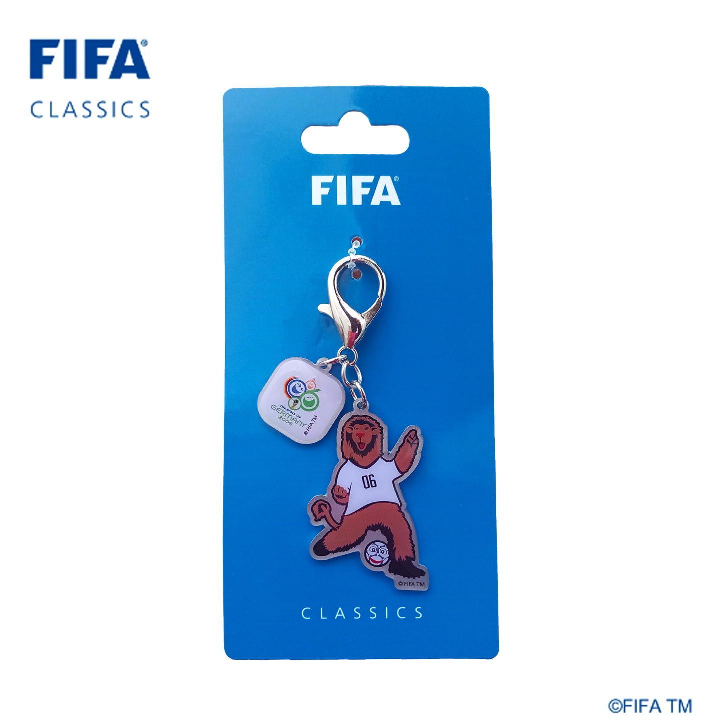 Mascot keychain with Poster Sticker|Germany - 2006 | FFC-KC-0007-2006