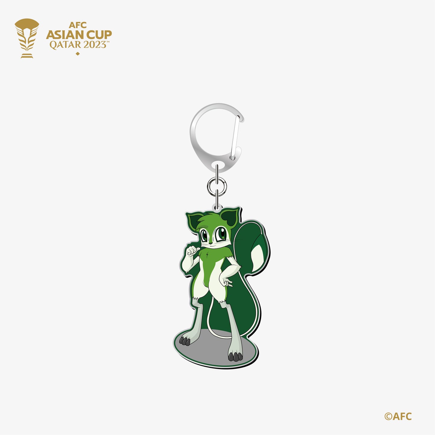 Mascot keychain - AFC23-KC-0008-ZK
