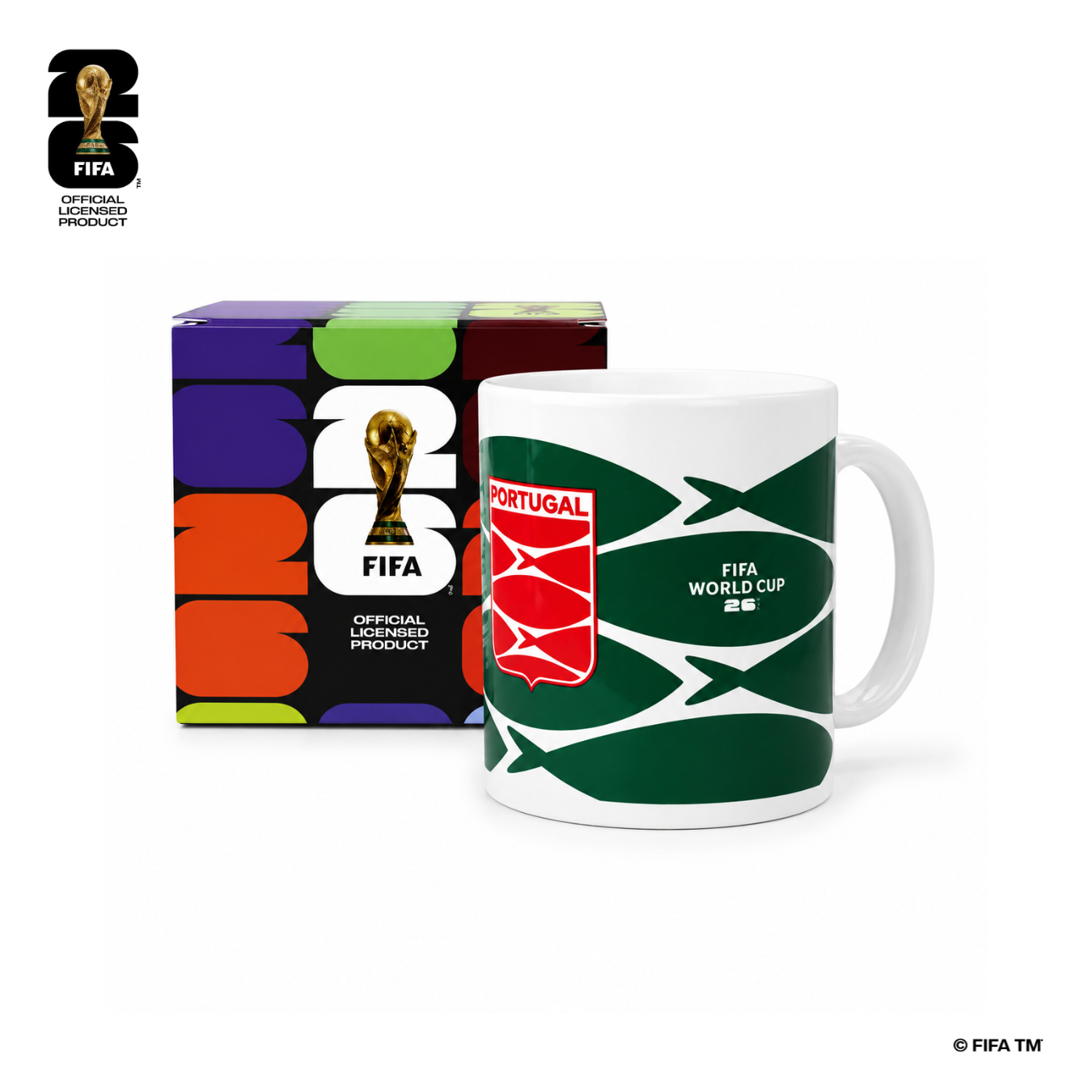 FIFA World Cup 2026™️ Official Licensed Product | Ceramic Mug Portugal