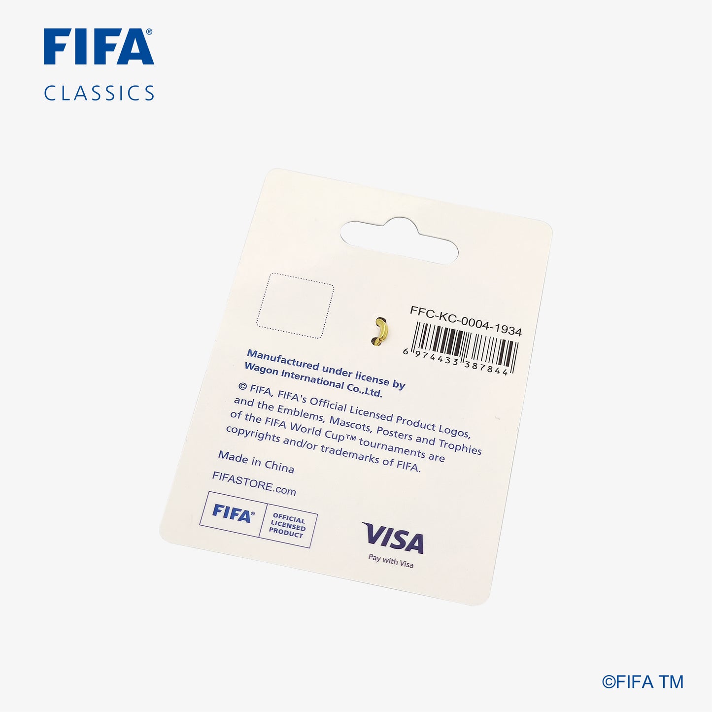 Official Emblems Keychain|Italy - 1934