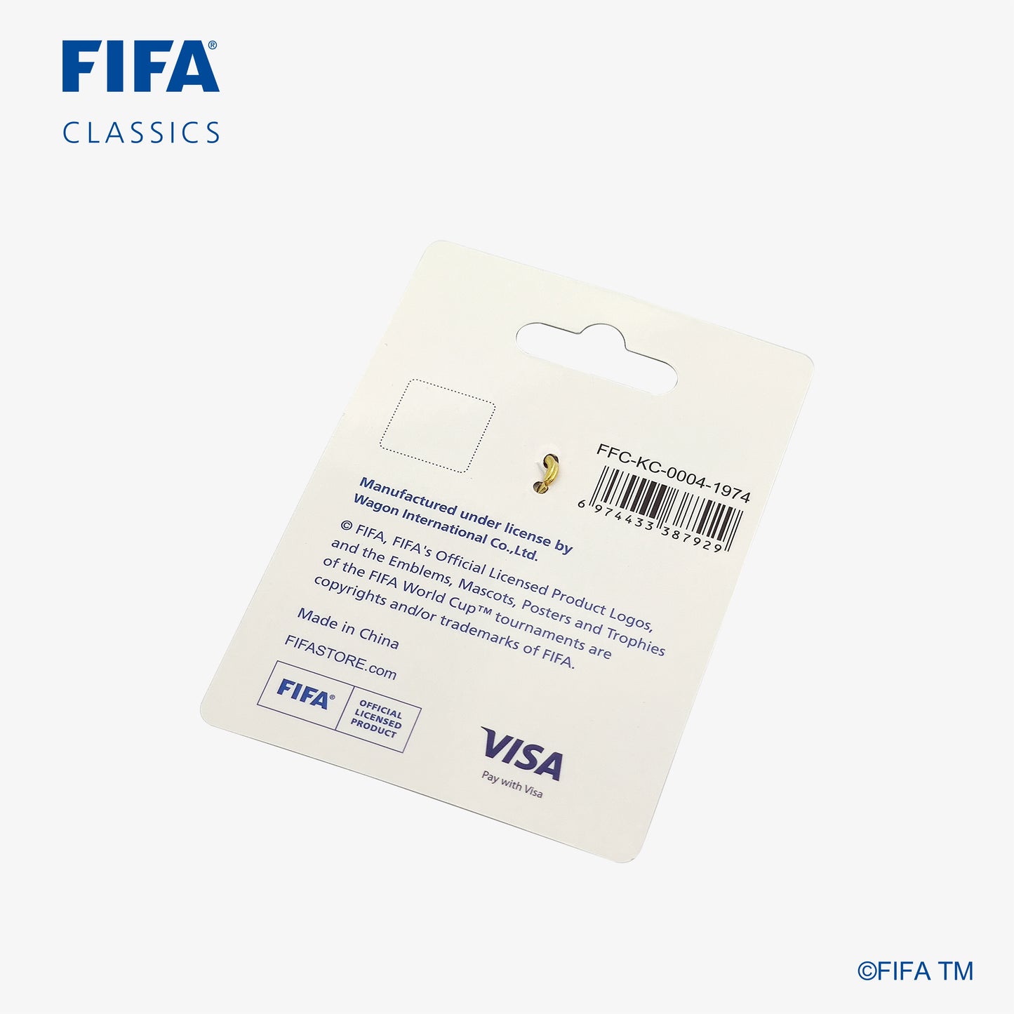 Official Emblems Keychain|Germany - 1974