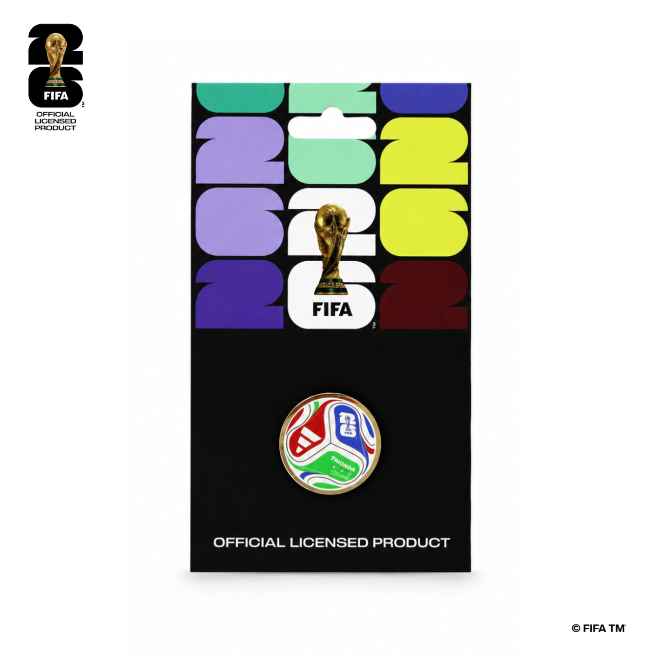 FWC 26 Pin Badge Matchball