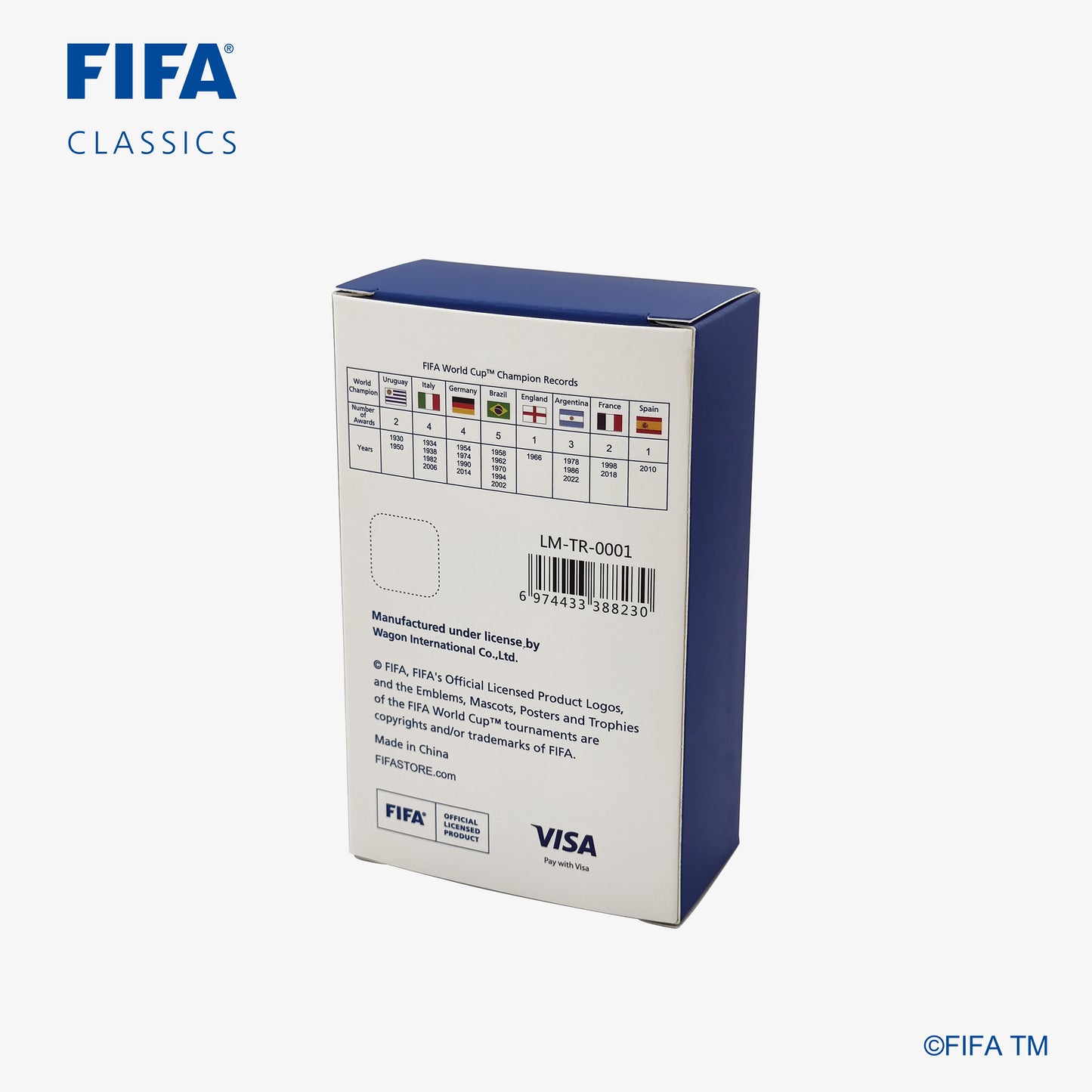 FIFA Classics Jules Rimet Trophy Replica 70mm