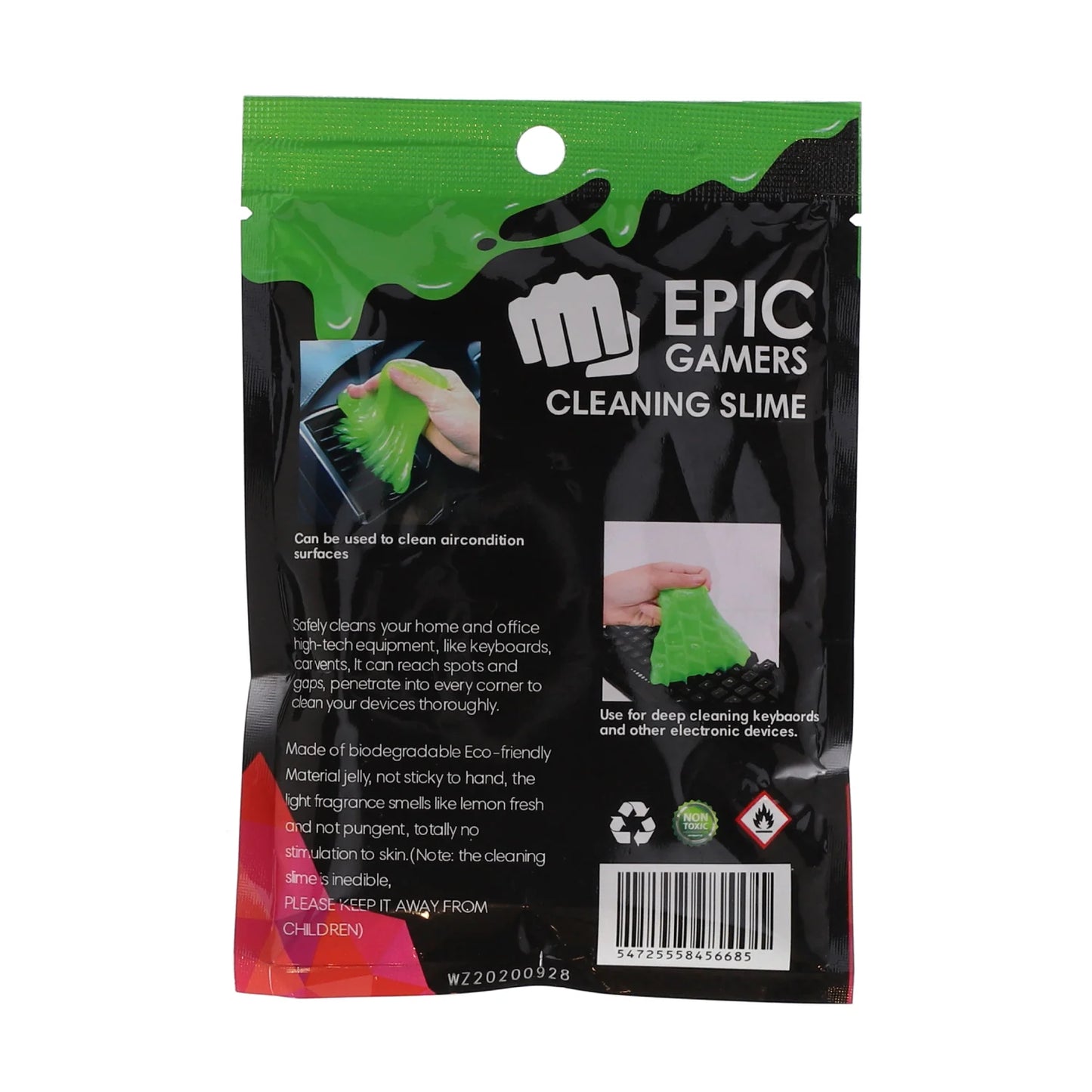 Epic Gamers Cleaning Slime - Green