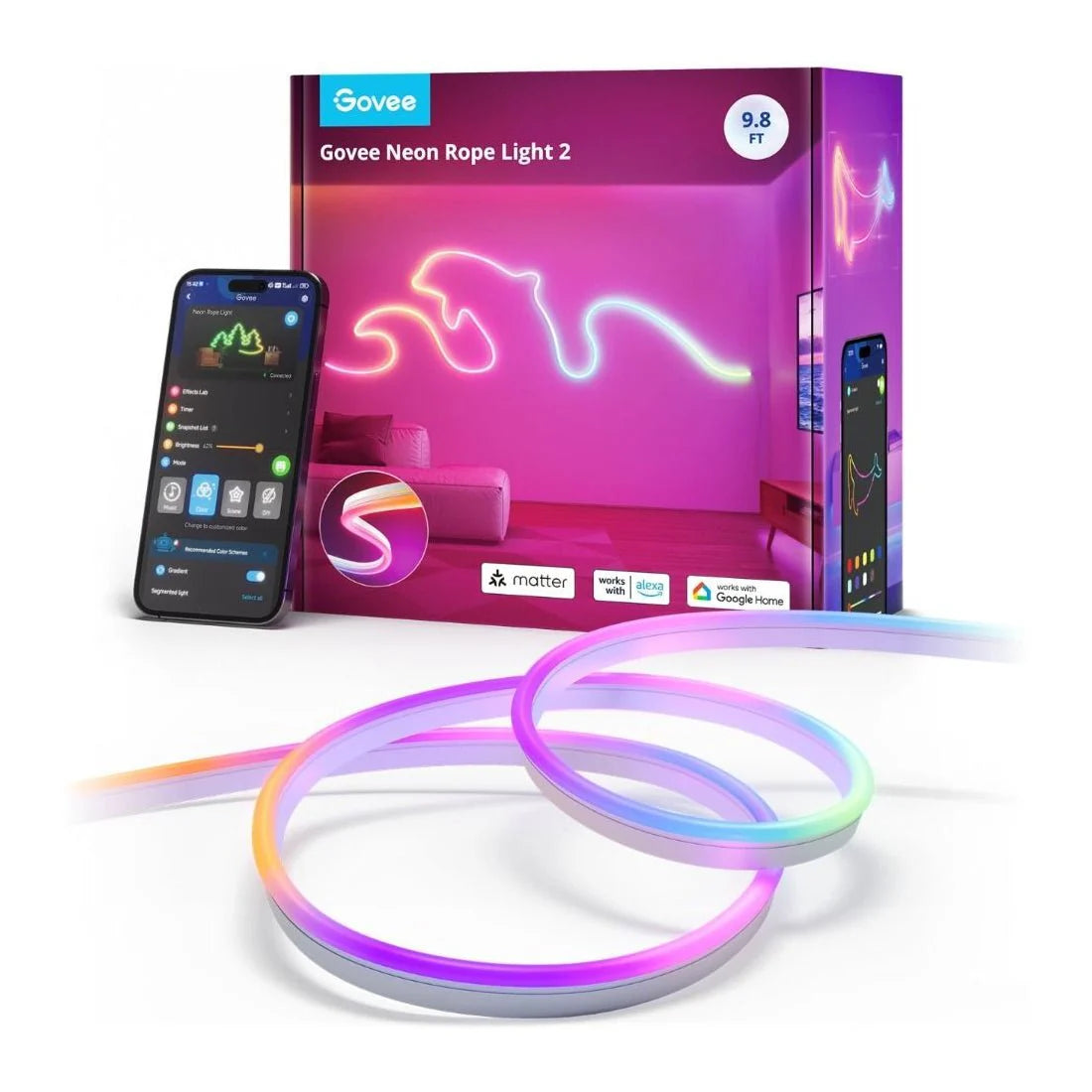 Govee Neon Rope Light 2 - 3m