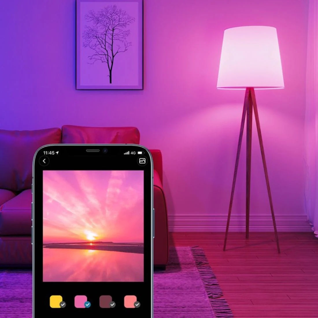 Govee WIFI & Bluetooth Smart Light Bulb 800lm