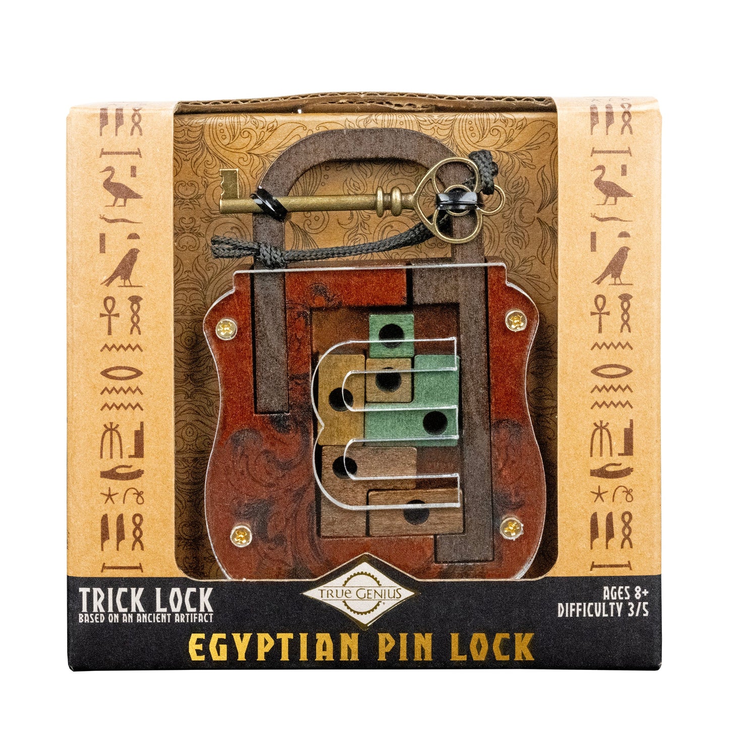 Egyptian Pin Lock