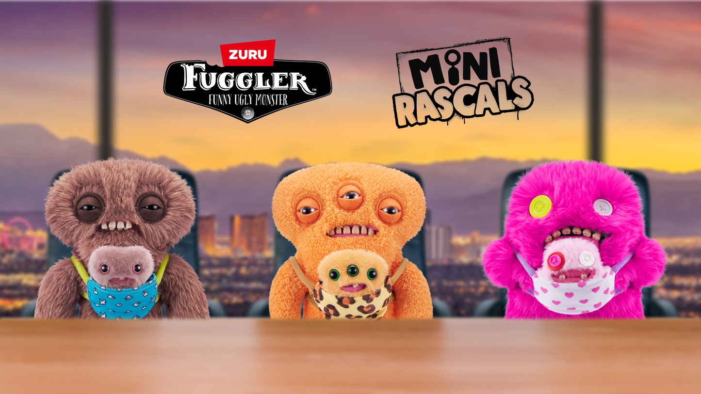 Fuggler Mini Rascals Plush Toy 1pc
