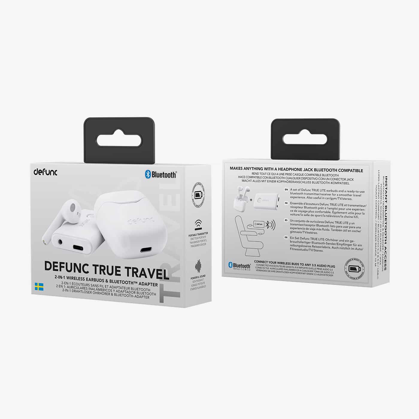Defunc True Travel - White