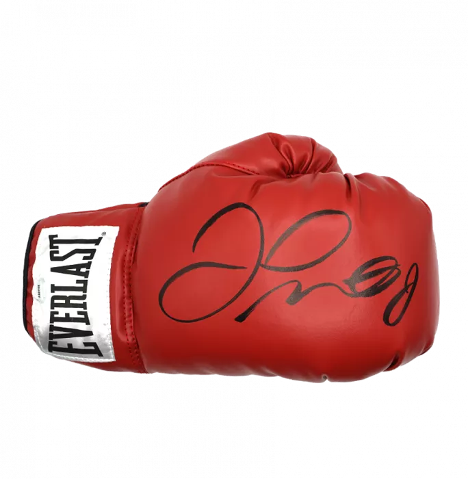 Floyd Mayweather Jr. Signed Everlast Red Boxing Glove