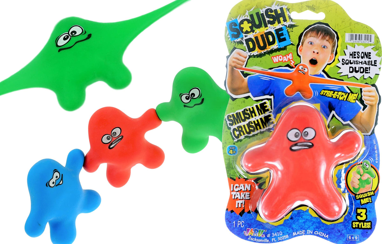 JARU Squish Dude Stretchy Toy