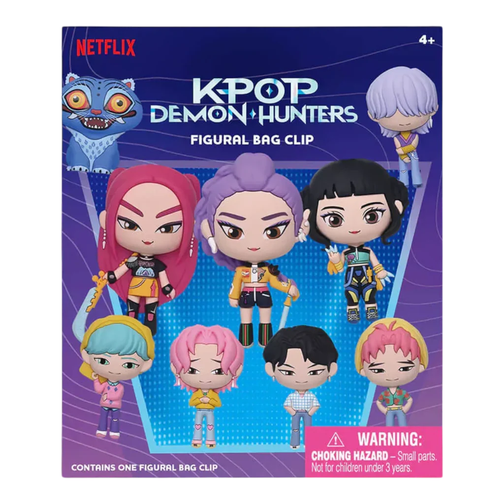 Monogram: K-Pop Demon Hunter 3D Foam Bag Clip Series