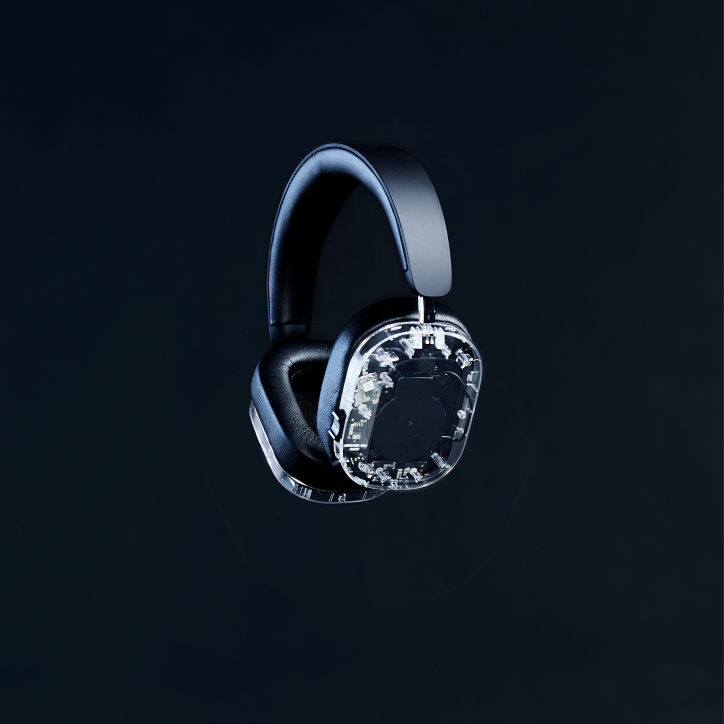 Mondo by Defunc Headphone - Over-Ear - Transparent