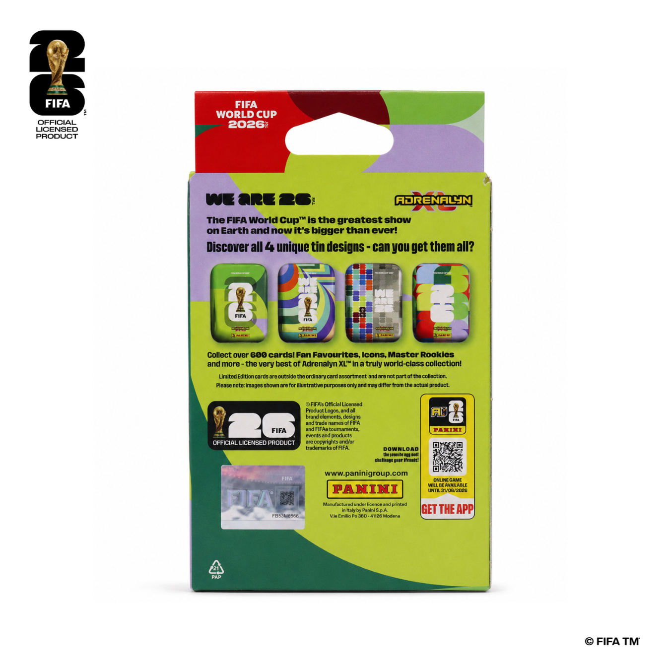Panini FIFA World Cup 2026 Collection Pocket Tin