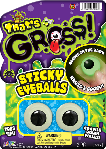 TG  STICKY EYEBALLS