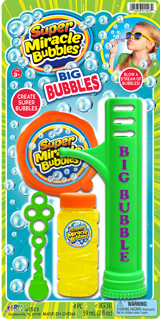 S.MIRACLE BUBBLES 12'AST