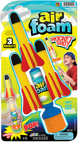 AIR FOAM ROCKET SHOT