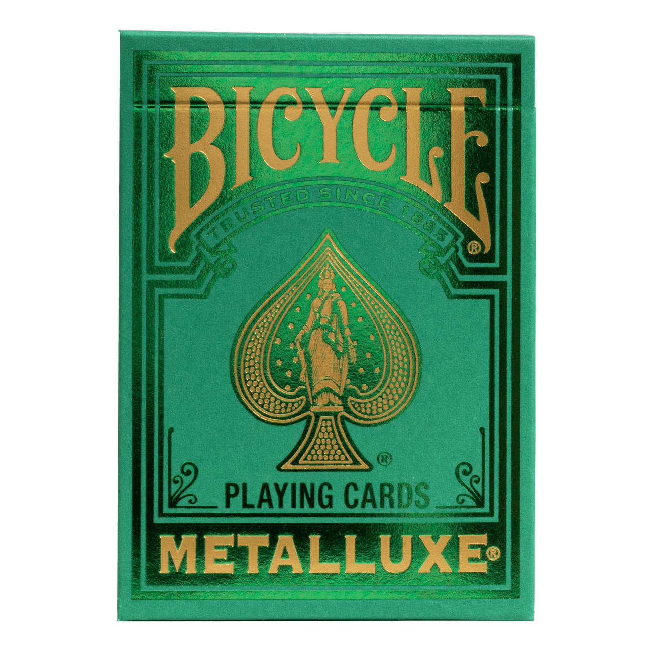 Playing Cards: Bicycle  Metalluxe Green