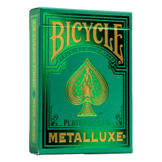 Playing Cards: Bicycle  Metalluxe Green