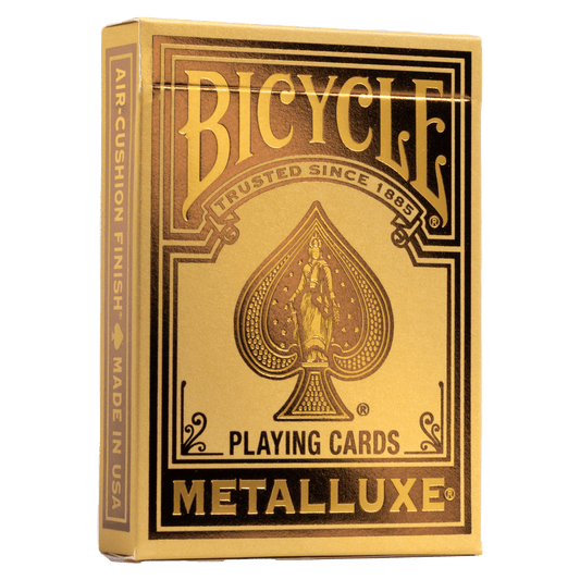 Playing Cards: Bicycle  Metalluxe Gold