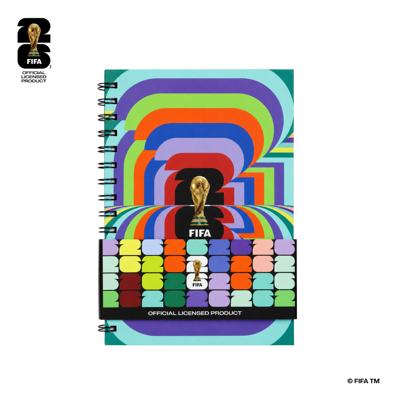FIFA World Cup 2026™️ Official Licensed Product | Spiral Notebook